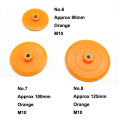 Flocking Sandpaper Sucker Pad M10 M14 M16 Self-adhesion Sanding Disc Backing Power Sander Parts Polishing Suction Cup